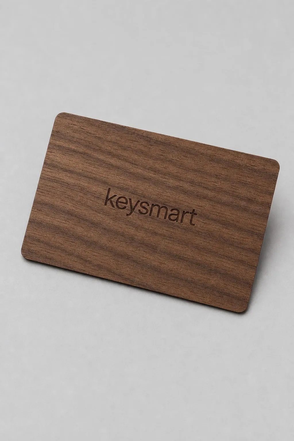 Wooden Key Card — ahşap RFID otel anahtar kartı, KeySmart üretimi